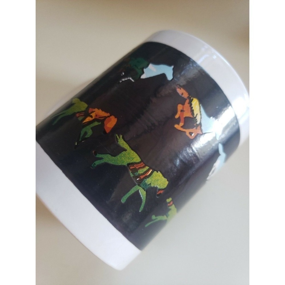 Wonderware Mugs Horse Coffee Mug Gold Accent‎ Wild Horses